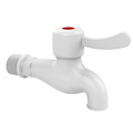 Wall Mounted 1/2" 3/4' Plastic Faucet PVC Bibcok Water Tap